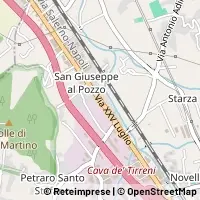 মানচিত্র Cava de' Tirreni