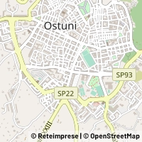 Mapa Ostuni