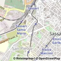 Kaart Sassari