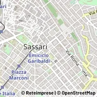 Karte Sassari