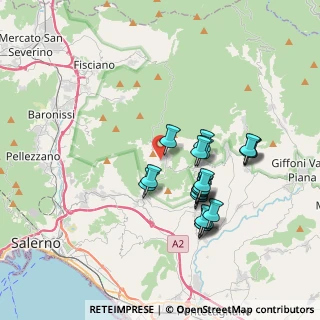 Mappa Via Madonelle - Zana, 84090 Castiglione del Genovesi SA, Italia (3.5965)