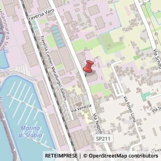 Mappa Via Napoli, 332, 80053 Castellammare di Stabia, Napoli (Campania)