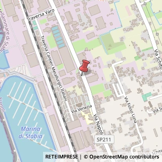 Mappa Via Napoli, 334, 80053 Castellammare di Stabia, Napoli (Campania)