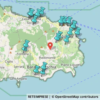 Mappa Via Duca Abruzzi, 80070 Barano D'ischia NA, Italia (2.4825)