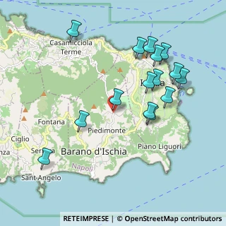Mappa Via Duca Abruzzi, 80070 Barano D'ischia NA, Italia (2.19933)