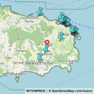 Mappa Via Provinciale Duca degli Abruzzi, 80070 Barano D'ischia NA, Italia (2.493)