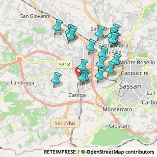 Mappa Strada 11, 07100 Sassari SS, Italia (1.85632)