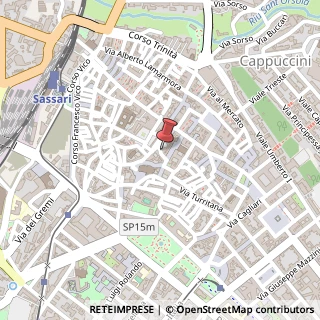Mappa Via G. Mazzini, 19, 07100 Sassari, Sassari (Sardegna)
