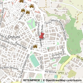 Mappa Corso Giuseppe Garibaldi, 205, 72017 Ostuni BR, Italia, 72017 Ostuni, Brindisi (Puglia)