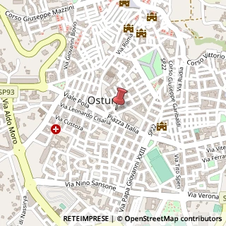 Mappa Via Giovanni Boccaccio, 36, 72017 Ostuni, Brindisi (Puglia)