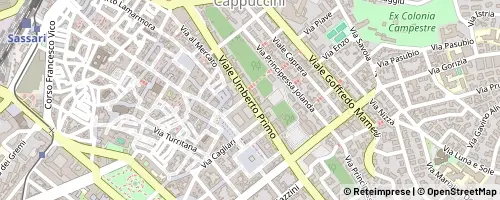 Mappa Sassari