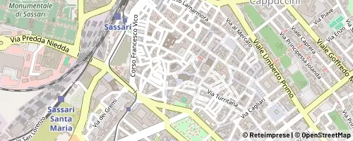 Mappa Sassari