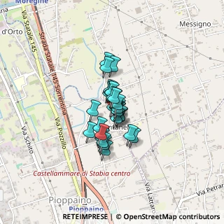 Mappa Via Provinciale Fontanelle, 80053 Pompei NA, Italia (0.22759)