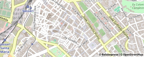 Mappa Sassari