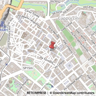 Mappa Piazza Ittiri, 11, 07100 Sassari, Sassari (Sardegna)