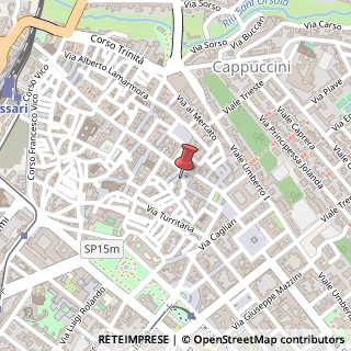 Mappa Piazza Domenico Alberto Azuni, 7, 07100 Sassari, Sassari (Sardegna)