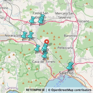Mappa Via Anna Ferrara, 84013 Cava De' Tirreni SA, Italia (4.06545)