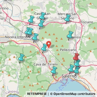 Mappa Via Anna Ferrara, 84013 Cava De' Tirreni SA, Italia (5.058)