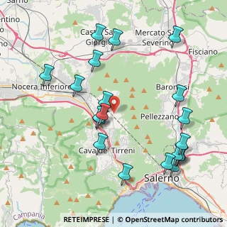 Mappa Via Anna Ferrara, 84013 Cava De' Tirreni SA, Italia (4.8945)