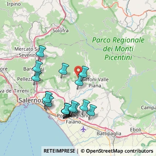 Mappa Via Convento, 84090 Giffoni Sei Casali SA, Italia (9.008)
