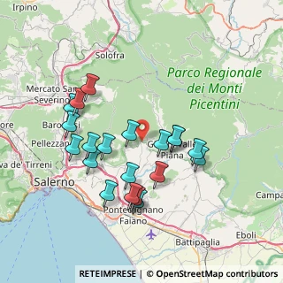 Mappa Via Convento, 84090 Giffoni Sei Casali SA, Italia (7.5415)