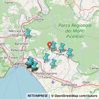 Mappa Via Convento, 84090 Giffoni Sei Casali SA, Italia (8.94412)