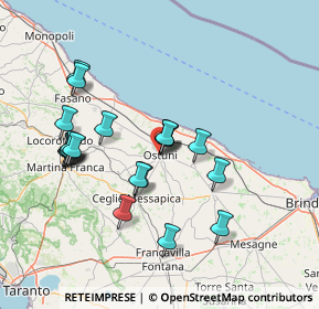 Mappa Via Pola, 72017 Ostuni BR, Italia (15.0995)