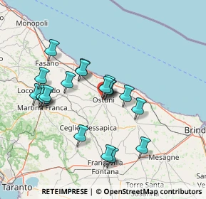 Mappa Via Pola, 72017 Ostuni BR, Italia (14.293)