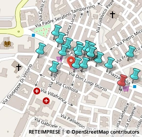 Mappa Via Leonardo Cisaria, 72017 Ostuni BR, Italia (0.0945)