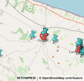 Mappa Via Pola, 72017 Ostuni BR, Italia (5.6145)