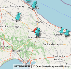 Mappa Strada Cupa-Battaglini Zona A, 74015 Martina Franca TA, Italia (17.51333)