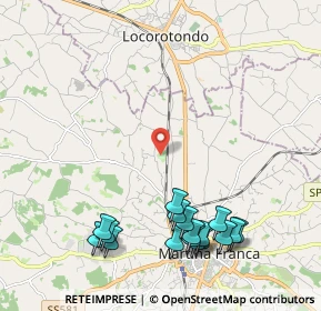 Mappa Strada Cupa-Battaglini Zona A, 74015 Martina Franca TA, Italia (2.74471)
