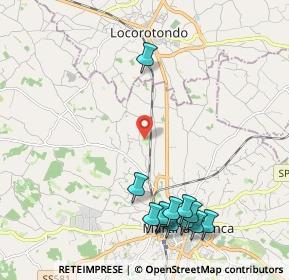 Mappa Strada Cupa-Battaglini Zona A, 74015 Martina Franca TA, Italia (2.73917)