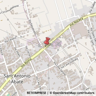 Mappa Via Nocera, 12, 80057 Sant'Antonio Abate, Napoli (Campania)