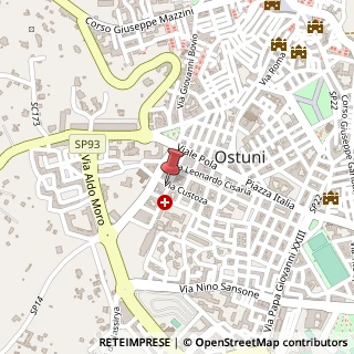 Mappa Via Custoza, 61/63, 72017 Ostuni, Brindisi (Puglia)