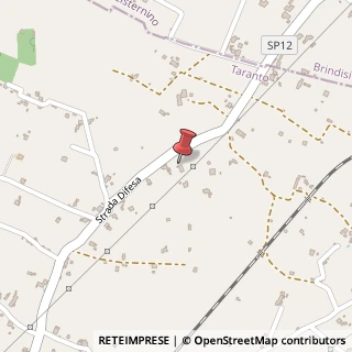 Mappa Strada Difesa zona m 156/A, 74015 Martina Franca TA, Italia, 74015 Martina Franca, Taranto (Puglia)