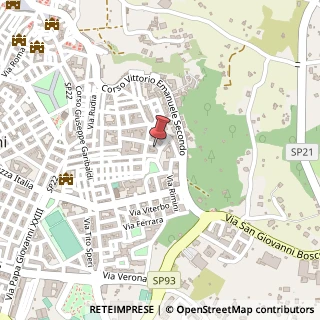 Mappa Via Dottor G. Camassa, 35, 72017 Ostuni, Brindisi (Puglia)
