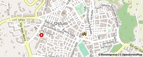 Mappa Ostuni
