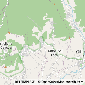 Mappa Giffoni Sei Casali