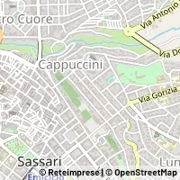Map Sassari