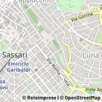Map Sassari