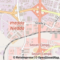 Kaart Sassari