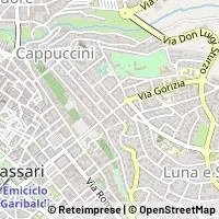 地図 Sassari