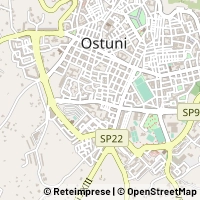 Mapa Ostuni