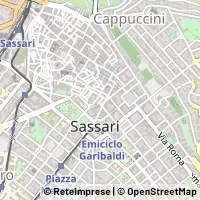 नक्शा Sassari
