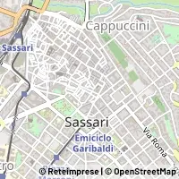 Map Sassari