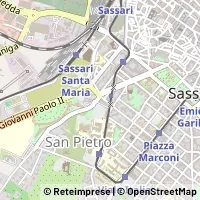 Kaart Sassari