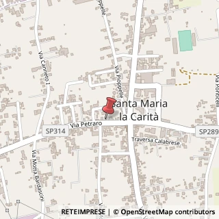 Mappa Via Petraro, 40, 80050 Santa Maria la Carità, Napoli (Campania)