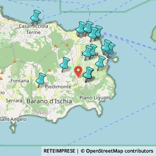 Mappa Via Corbore, 80070 Barano D'ischia NA, Italia (1.84429)