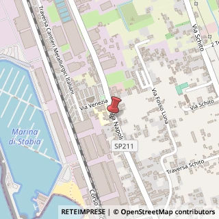 Mappa Via Napoli, 271, 80053 Castellammare di Stabia, Napoli (Campania)
